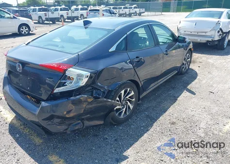 2017 Honda Civic Ex из США, поврежденный, VIN 19XFC2F75HE213904